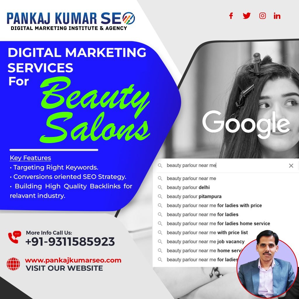Digital Marketing For Beauty Salon