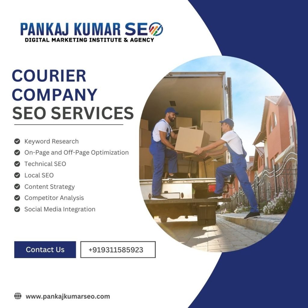 Courier Company SEO services