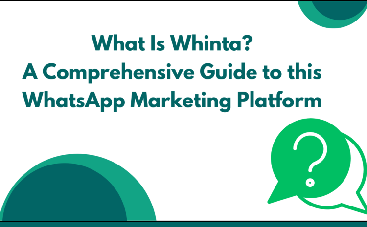 What Is Whinta A Comprehensive Guide to This WhatsApp Marketing Platform